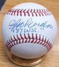 Autographed JEFF REARDON "87 WSC"  Official Major League Baseball