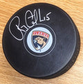 Autographed RANDY GILHEN Florida Panthers Hockey Puck