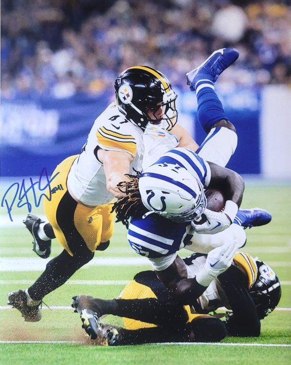 Autographed PAYTON WILSON 11x14 Pittsburgh Steelers Photo