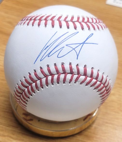 Autographed GOSUKE KATOH Official Major League Baseball