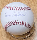 Autographed NORM SIEBERN Official Major League Baseball