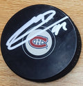 Autographed JONATHAN DROUIN Montreal Canadiens Hockey Puck
