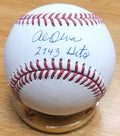 Autographed AL OLIVER "2,743 Hits" Official Major League Baseball