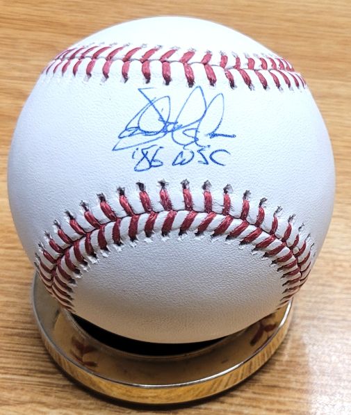 Autographed Dave Magadan "86 WSC" Official Major League Bseball with COA