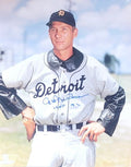 Autographed HAL NEWHOUSER "HOF 92" 11X14 Detroit Tigers photo