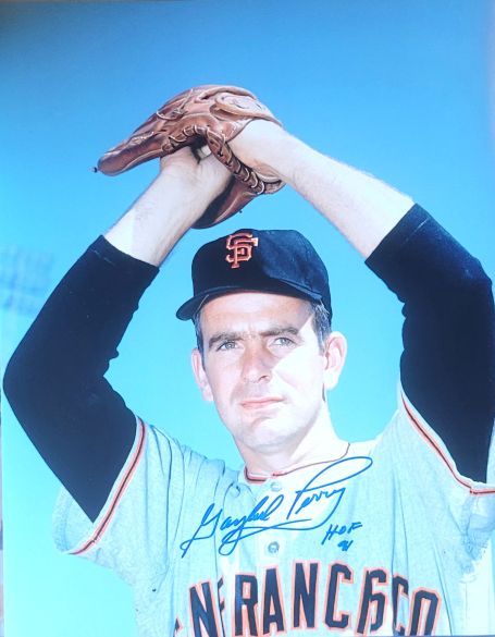 Autographed Gaylord Perry "HOF 91" San Francisco Giants 11x14 photo