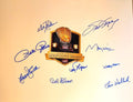 Gold Glove Award 16x20 Photo Signed by 9 GG Award Winners including Rose and Gibson