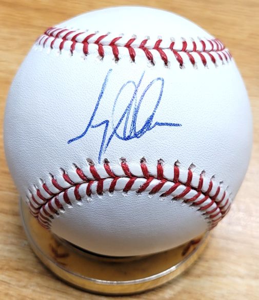 Autographed TROY GLAUS Official Major League Baseball