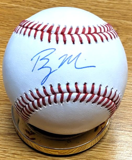 Autographed BRYCE MILLER Official Major League Baseball