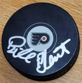Autographed BILL CLEMENT Philadelphia Flyers Hockey Puck