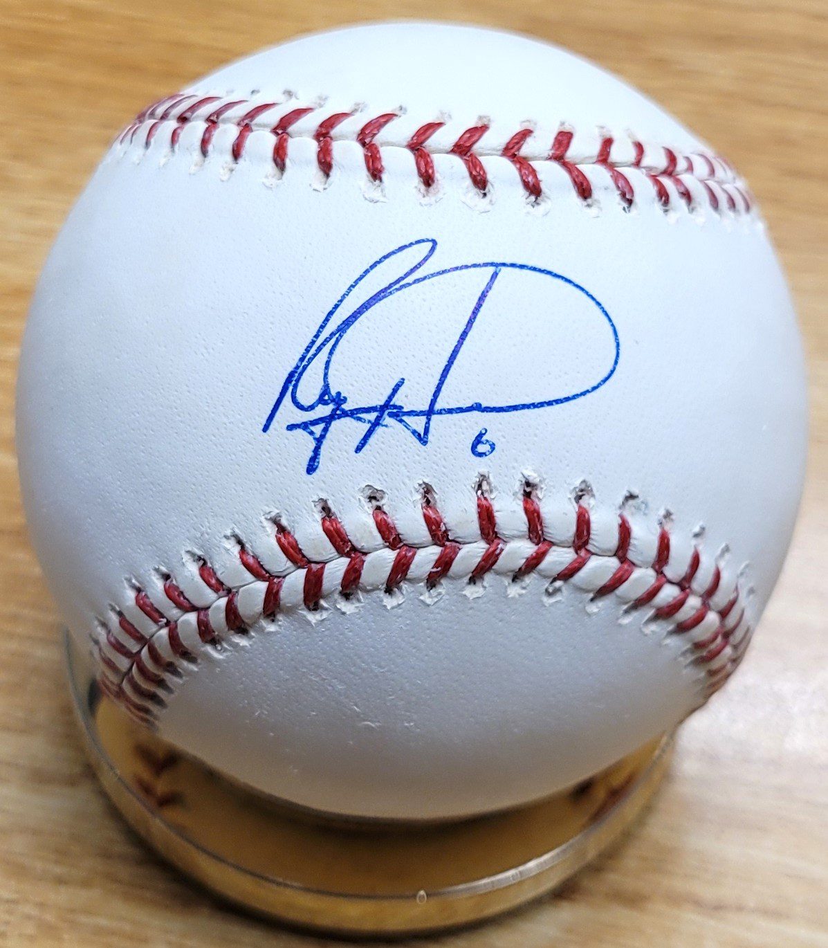 RYAN HOWARD Autographed Official Major League Baseball