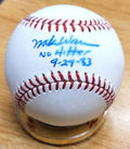 Autographed MIKE WARREN "No Hitter 9/29/83"  Official Major League Baseball