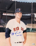 Autographed CARL YASTRZEMSKI "HOF 89" Boston Red Sox 11x14  with JSA COA