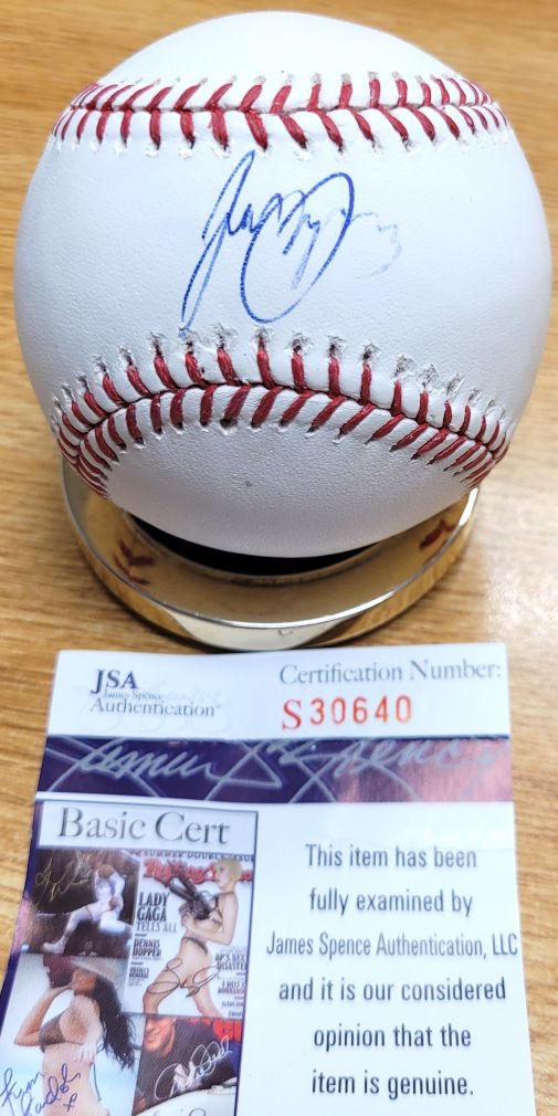 Autographed JEDD GYORKO Official Major League Baseball JSA