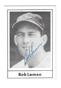 Autographed BOB LEMON Cleveland Indians 1978 Grand Slam Card