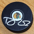 Autographed TREVOR VAN RIEMSDYK Chicago Blackhawks Hockey Puck