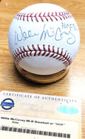 Autographed WILLIE MCCOVEY "HOF 96" Official Major League Baseball STEINER