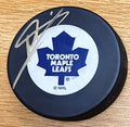 Autographed MATS SUNDIN Toronto Maple Leafs Hockey Puck