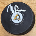 Autographed MIKE BUCKLEY Pittsburgh Penguins Hockey Puck