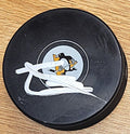 Autographed ALEX NEDELJKOVIC Pittsburgh Penguins Hockey Puck