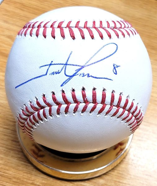 Autographed HUNTER PENCE Official Major League Baseball