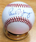 Autographed PAUL DE JONG Official Major League Baseball