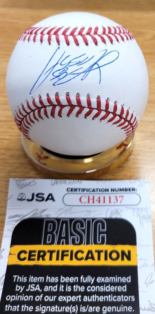 Autographed LUIS CESSA Official Major League Baseball JSA