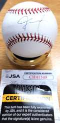 Autographed JEREMY GIAMBI Official Rawlings Major League Baseball JSA