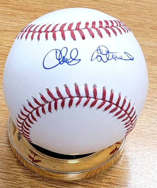 Autographed CHUCK ESTRADA Official Rawlings Major League Baseball