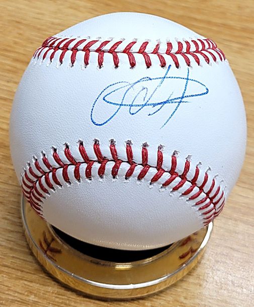 Autographed Sandy Alcantara Rawlings Official Major League Baseball