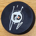 AUTOGRAPHED LINUS HOGBERG Philadelphia Flyers Hockey Puck