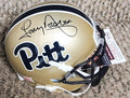Autographed TONY DORSETT Pitt Panthers Mini Helmet with JSA COA
