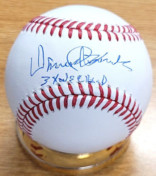 Autographed DAROLD KNOWLES "3x WS Champs" Official Major League Baseball
