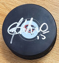 Autographed DANTE FABBRO Columbus Blue Jackets Hockey Puck