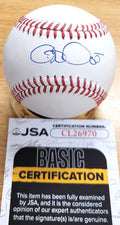 Autographed COLE HAMELS Official Major League Baseball JSA