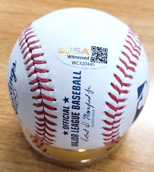 Autographed FELIX HERNANDEZ "AL CY 2010" Official Rawlings Major League Baseball JSA