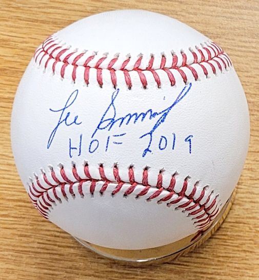 Autographed LEE SMITH "HOF 2019" Official Rawlings Major League Baseball