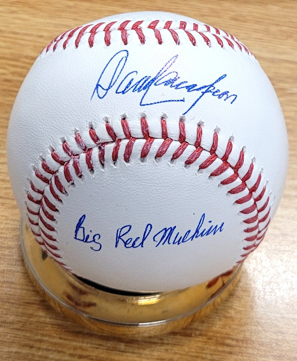 Autographed DAVE CONCEPCION "Big Red Machine" Official Major League Baseball JSA Witness