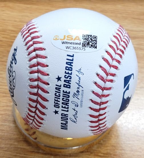 Autographed DAVE CONCEPCION "Big Red Machine" Official Major League Baseball JSA Witness