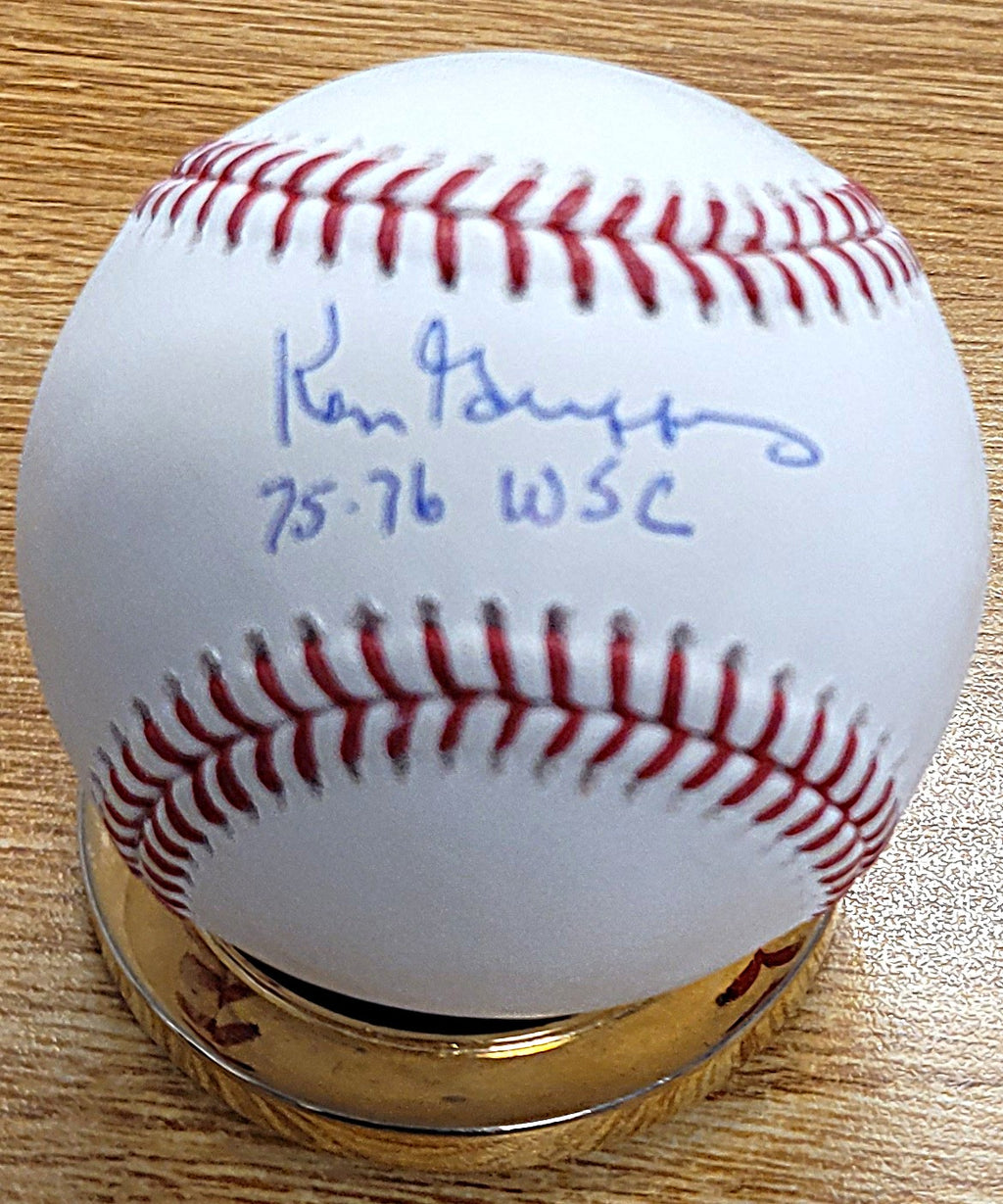 Autographed KEN GRIFFEY "75-75 WSC" Official Major League Baseball JSA Witness