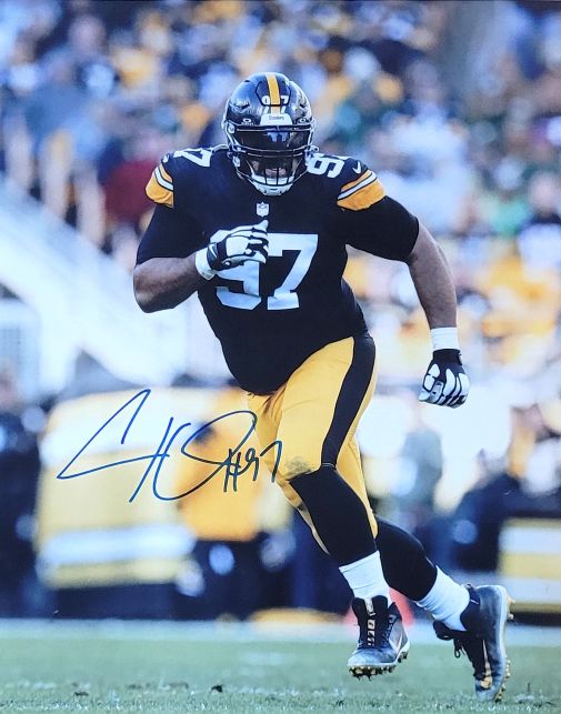 Autographed CAMERON HEYWARD 11x14 Pittsburgh Steelers Photo