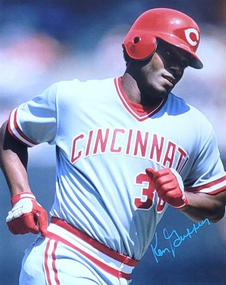Autographed KEN GRIFFEY 11x14 Cincinnati Reds Photo
