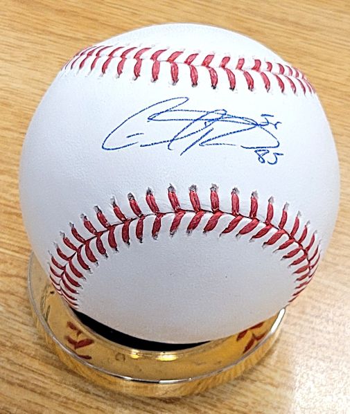Autographed GABRIEL RINCONES JR Official Rawlings Major League Baseball