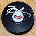Autographed ROD BRIND'AMOUR Carolina Hurricanes Hockey Puck