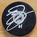 Autographed ERIK GUDBRANSON Columbus Blue Jackets Hockey Puck