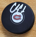 AUTOGRAPHED COLE CAUFIELD Montreal Canadiens Hockey Puck