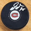 AUTOGRAPHED JAKUB DOBES Montreal Canadiens Hockey Puck