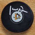 Autographed KYLE DUBAS Pittsburgh Penguins Hockey Puck