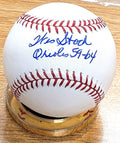 Autographed Wes Stock "Orioles 59-64" Official Rawlings Major League Baseball