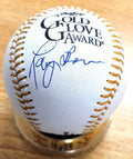 Autographed LARRY BOWA Official Gold Glove Major League Baseball